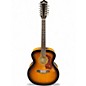 Used Guild F-2512E Deluxe 3 Color Sunburst 12 String Acoustic Guitar thumbnail