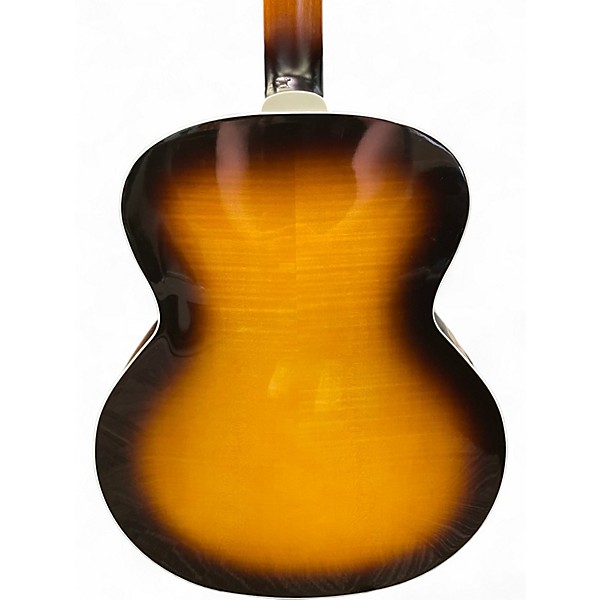 Used Guild F-2512E Deluxe 3 Color Sunburst 12 String Acoustic Guitar