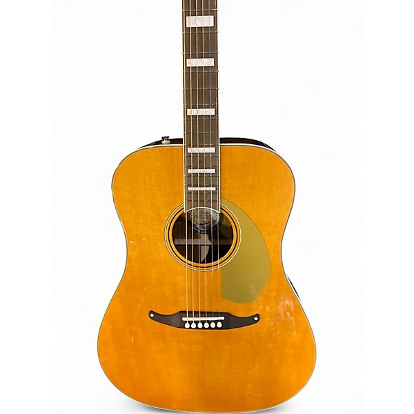 Used Fender King Vintage Vintage Natural Acoustic Electric Guitar