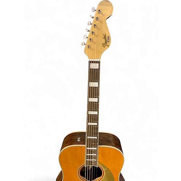 Used Fender King Vintage Vintage Natural Acoustic Electric Guitar