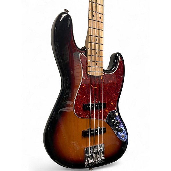 Used 2021 Fender Player Jazz Bass Sunburst Electric Bass Guitar