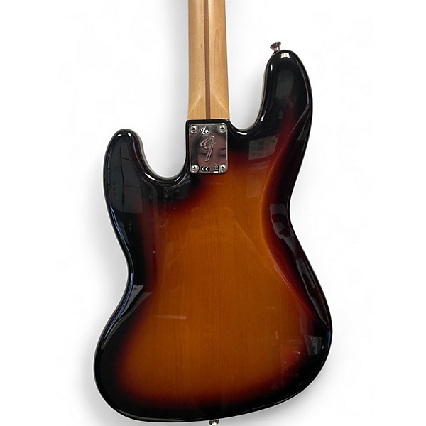 Used 2021 Fender Player Jazz Bass Sunburst Electric Bass Guitar