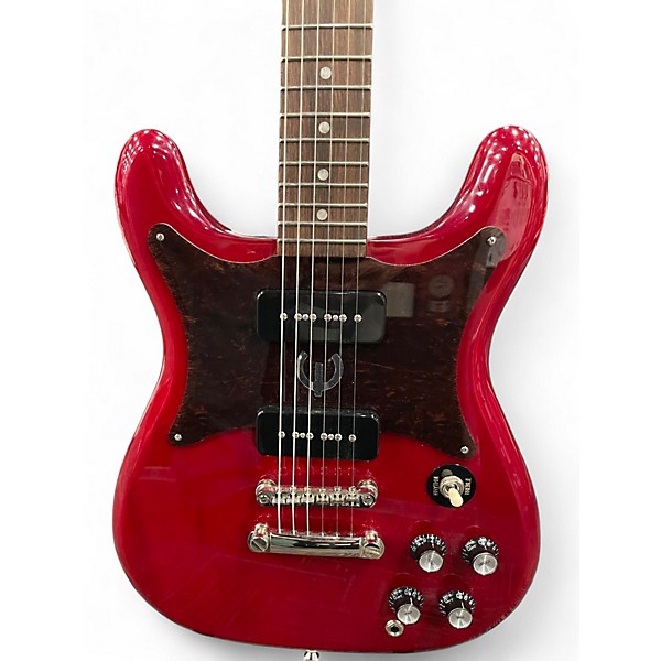 Used Epiphone Wilshire Hot Rod Red Solid Body Electric Guitar