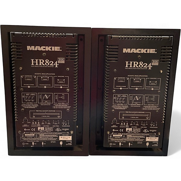 Used Mackie HR824 Pair Powered Monitor