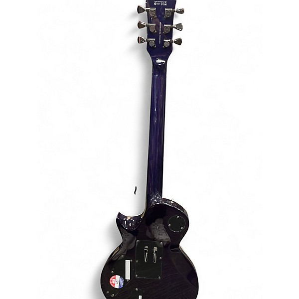 Used ESP EC1000 Deluxe Ocean Blue Burst Solid Body Electric Guitar