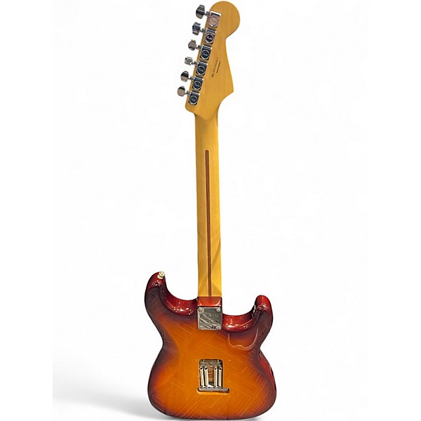 Used Fender Standard Stratocaster Plus Left Handed Tobacco Sunburst Electric Guitar