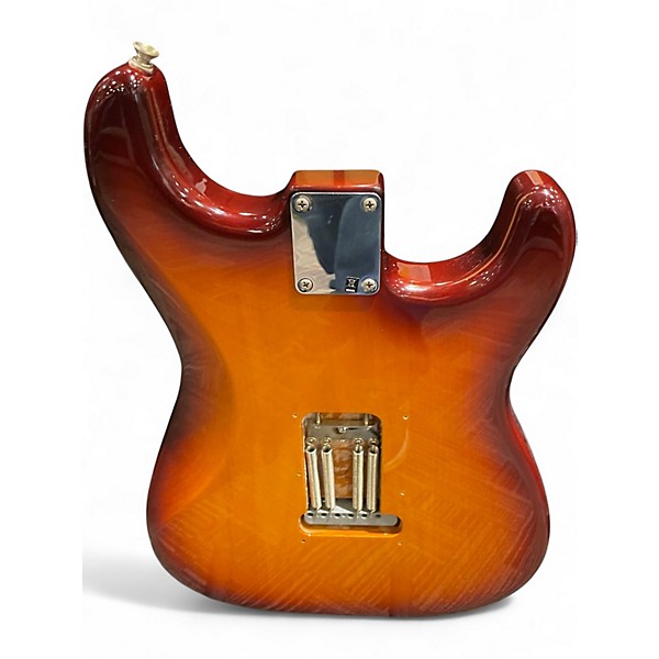 Used Fender Standard Stratocaster Plus Left Handed Tobacco Sunburst Electric Guitar