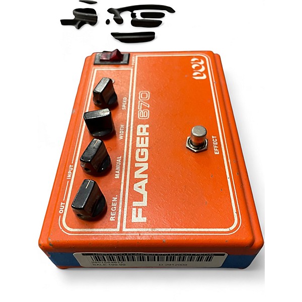 Used DOD Flanger 670 Effect Pedal