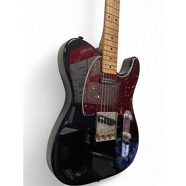 Used Warrior Bella 52 Black Solid Body Electric Guitar