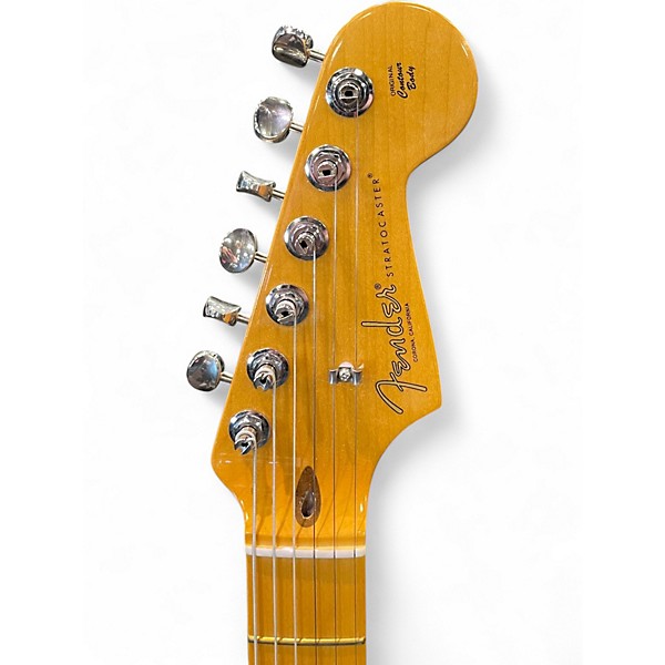 Used Fender American Professional Classic Stratocaster 3 Tone Sunburst Solid Body Electric Guitar