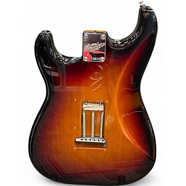 Used Fender American Professional Classic Stratocaster 3 Tone Sunburst Solid Body Electric Guitar