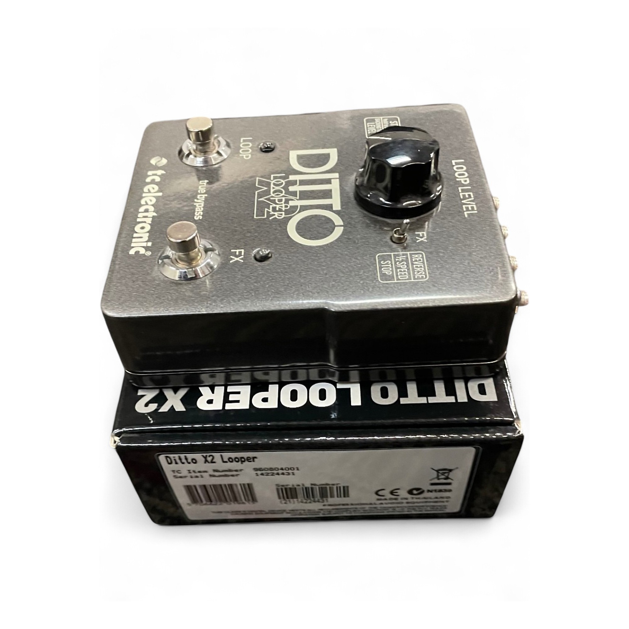 Used TC Electronic Ditto X2 Looper Pedal | Guitar Center