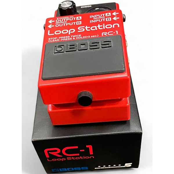 Used BOSS RC1 Loop Station Pedal