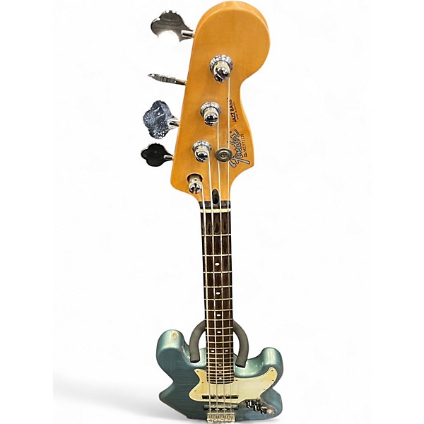 Used 2002 Fender Player Jazz Bass Seafoam Green Electric Bass Guitar