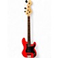 Used Squier AFFINITY PJ Candy Apple Red Electric Bass Guitar thumbnail