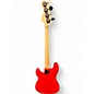 Used Squier AFFINITY PJ Candy Apple Red Electric Bass Guitar