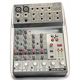 Used Behringer Xenyx Q802USB Unpowered Mixer