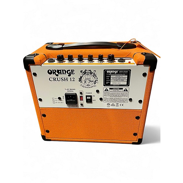 Used Orange Amplifiers Crush 12 Guitar Combo Amp