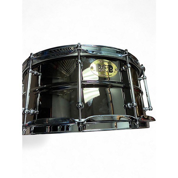 Used Pork Pie 14X6.5 big black Chrome Drum