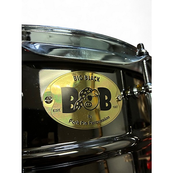Used Pork Pie 14X6.5 big black Chrome Drum