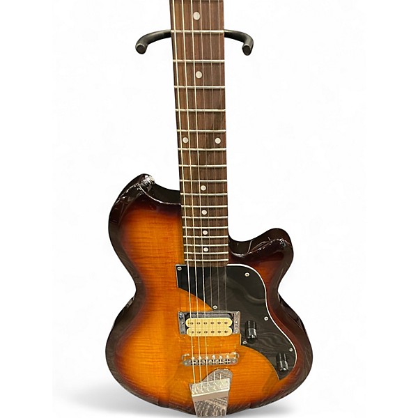 Used Supro JAMESPORT 3 Color Sunburst Solid Body Electric Guitar