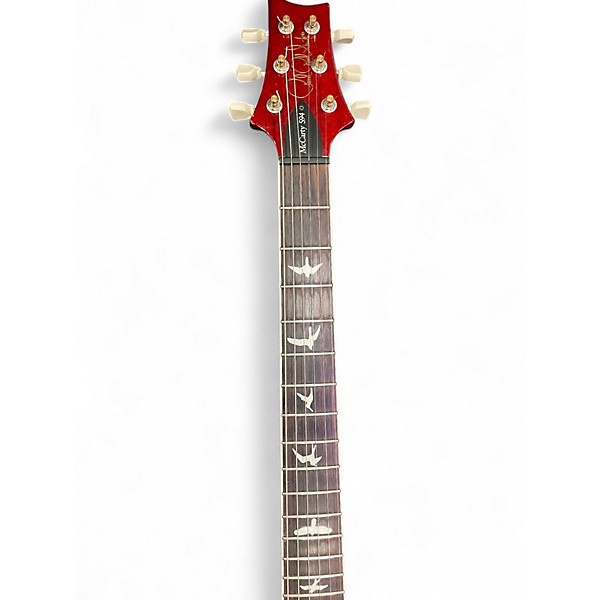 Used PRS McCarty 594 Trans Red Solid Body Electric Guitar