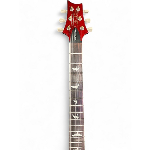 Used PRS McCarty 594 Trans Red Solid Body Electric Guitar