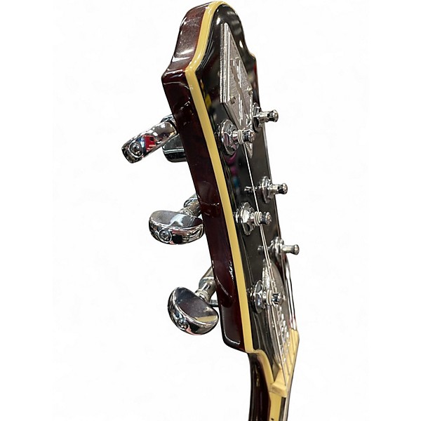 Used Xaviere X-110 Silver Oyster Pearl Solid Body Electric Guitar