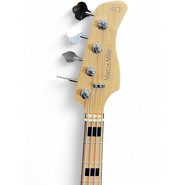 Used Sire Marcus Miller V7 Swamp Ash Natural Electric Bass Guitar