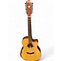 Used Washburn WCG15SCE12-0 Natural 12 String Acoustic Electric Guitar