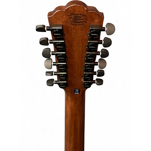 Used Washburn WCG15SCE12-0 Natural 12 String Acoustic Electric Guitar