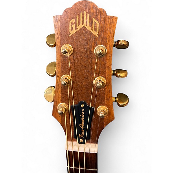 Vintage 1970s Guild DC-1E Natural Acoustic Electric Guitar