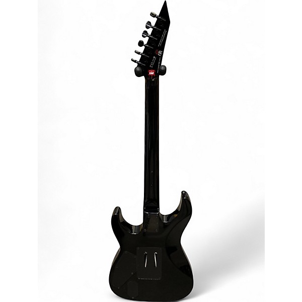 Used ESP LTD Kirk Hammett Signature White Zombie Custom Graphic Solid Body Electric Guitar