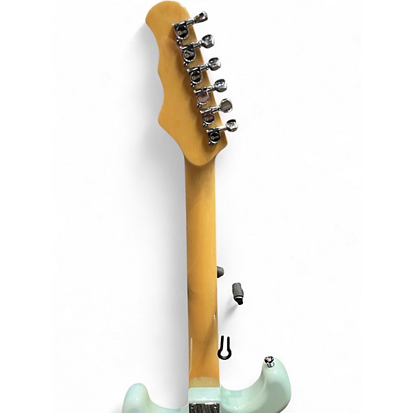 Used Burns COBRA DX Daphne Blue Solid Body Electric Guitar