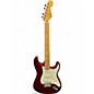 Used Miscellaneous PARTSCASTER Candy Apple Red Metallic Solid Body Electric Guitar thumbnail