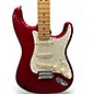 Used Miscellaneous PARTSCASTER Candy Apple Red Metallic Solid Body Electric Guitar