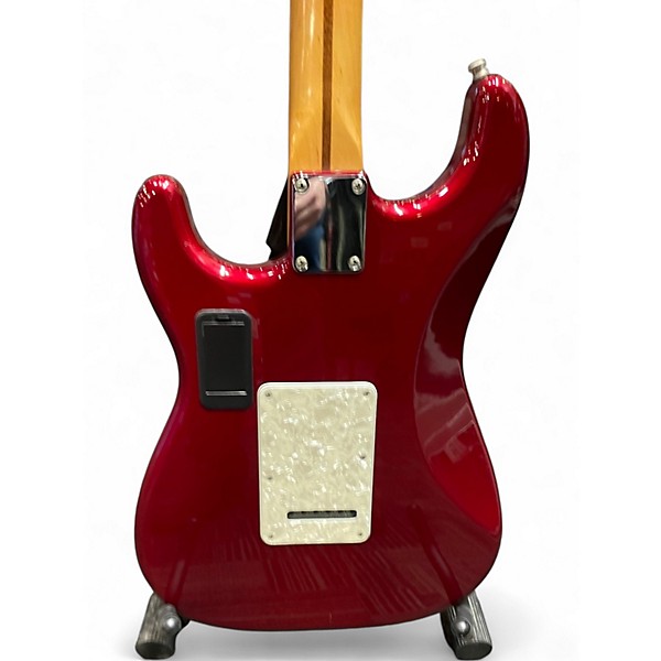 Used Miscellaneous PARTSCASTER Candy Apple Red Metallic Solid Body Electric Guitar