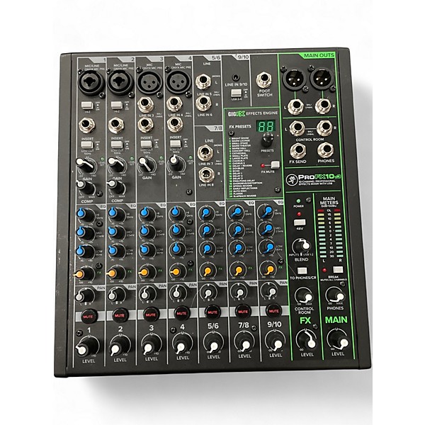 Used Mackie PROFX10V3 Digital Mixer