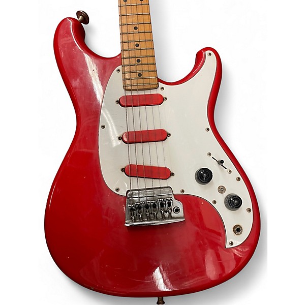Used Ibanez ROADSTAR II SERIES Candy Apple Red Solid Body Electric Guitar