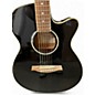 Used Ibanez AEG10E(ELECTRONICS DONT WORK) Black Acoustic Guitar