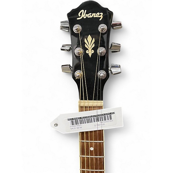 Used Ibanez AEG10E(ELECTRONICS DONT WORK) Black Acoustic Guitar