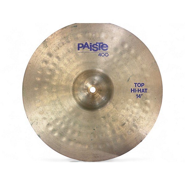 Used Paiste 14in 400 Hi Hats Cymbal