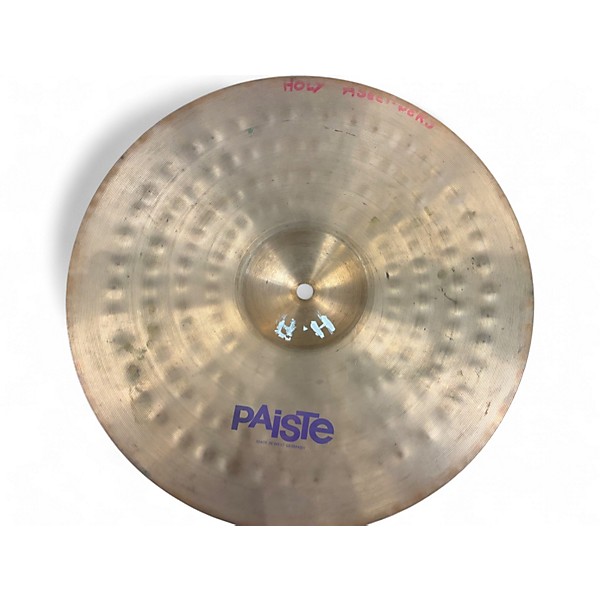 Used Paiste 14in 400 Hi Hats Cymbal