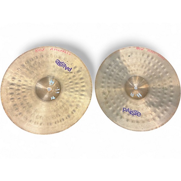 Used Paiste 14in 400 Hi Hats Cymbal