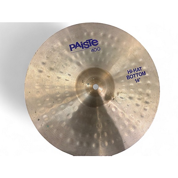 Used Paiste 14in 400 Hi Hats Cymbal