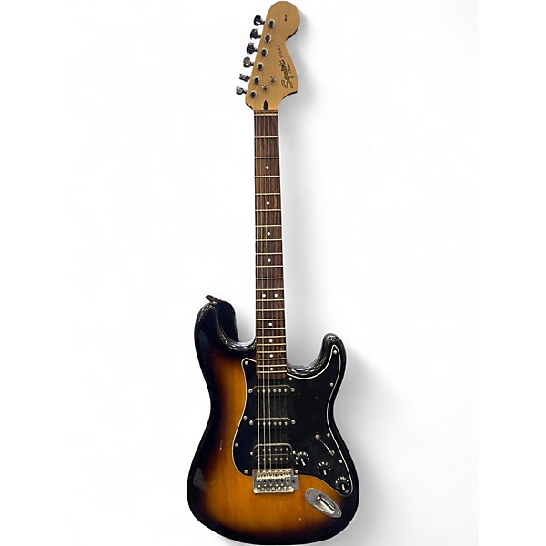 Used Squier Affinity Stratocaster 2 Color Sunburst Solid Body Electric Guitar