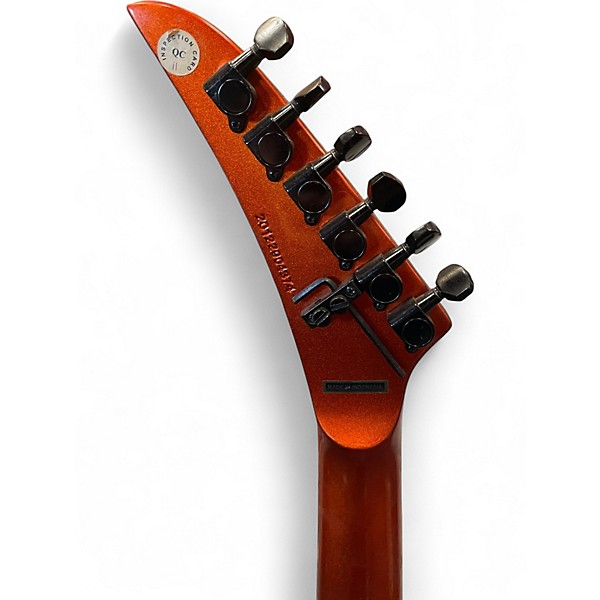 Used Kramer SM1 HSS Metallic Orange Solid Body Electric Guitar