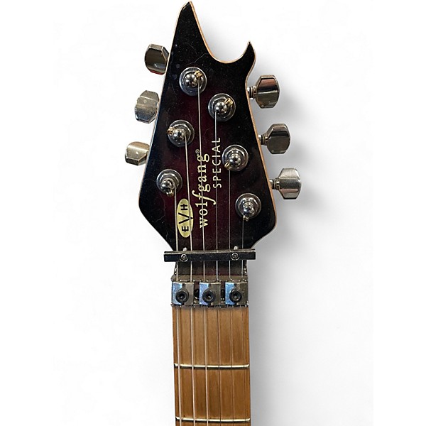 Used EVH Wolfgang Special Dark Cherry Burst Solid Body Electric Guitar