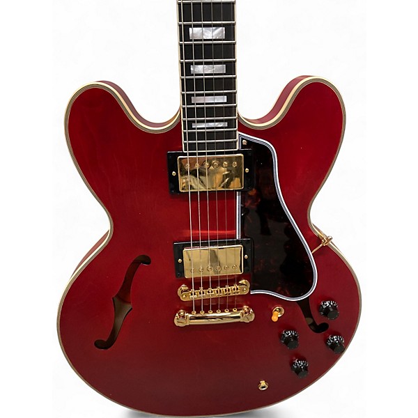 Used Epiphone Inspired by Gibson 1959 ES335 Cherry Hollow Body Electric Guitar
