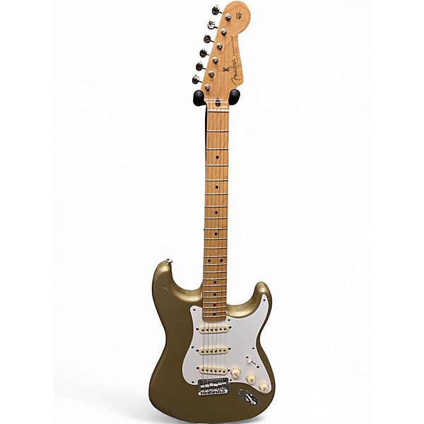 Used 2013 Fender Classic Player '50s Stratocaster Shoreline Gold Solid Body Electric Guitar